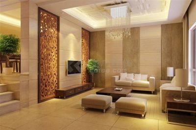 鄉村雙層別墅室內裝修設計圖(含客廳效果圖)