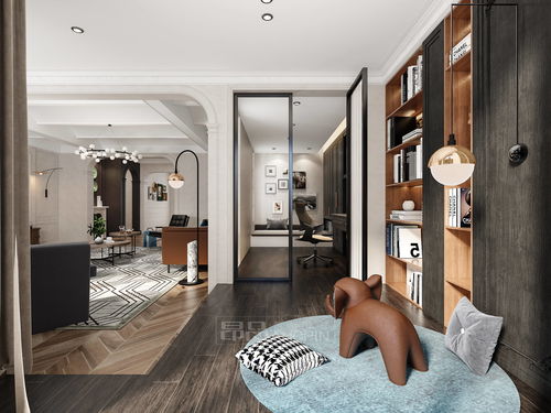 昂品國際設(shè)計(jì)曹琦貴陽樂灣國際大平層室內(nèi)裝修設(shè)計(jì)作品