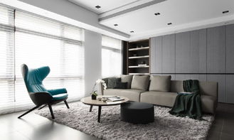 117平現代簡約三居裝修效果案例 117㎡的簡約風格,家是春日圓舞曲裝修實景圖賞析 土巴兔家居室內裝修設計效果圖
