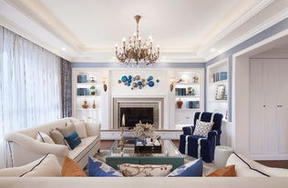 120平美式經典三居裝修效果案例 河景花園楊先生家裝修實景圖賞析 土巴兔家居室內裝修設計效果圖