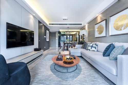 86平北歐極簡二居裝修效果案例 水木康橋86平北歐裝修實景圖賞析 土巴兔家居室內裝修設計效果圖