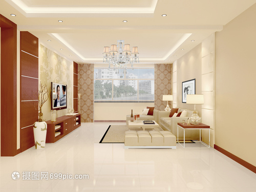 新中式家裝風格效果圖