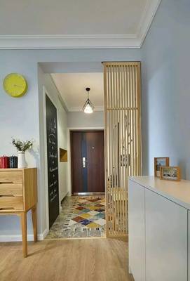 室內裝修|135㎡北歐五口之家,超大臥室落地窗還有大浴缸!