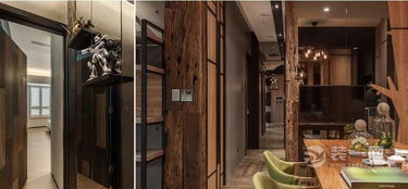 領航城三期143平米復古設計 深圳裝飾公司案例推薦