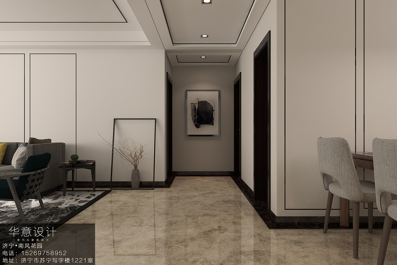 濟寧南風花園5#室內設計方案及硬裝物料表