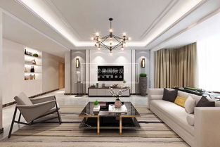 貴陽現代簡約室內裝修設計案例 簡約雅致，品質生活